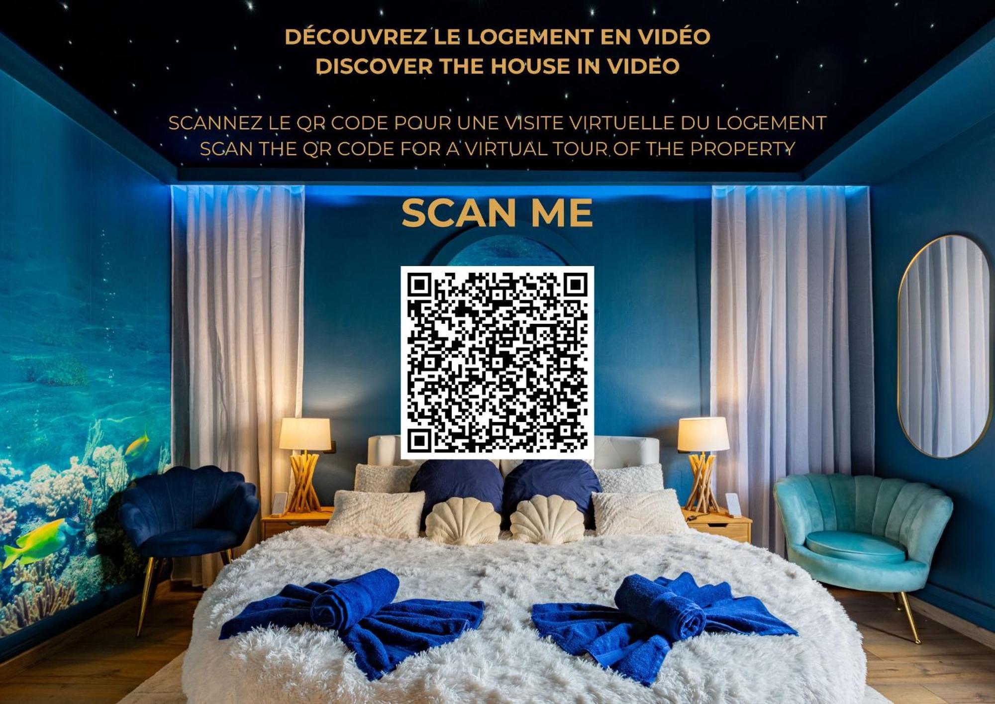 Lit Rond Tres Grand Et Confortable - Garage Possible Ou Parking Gratuit Rue - Gare 2 Min Et Ville 4 Min En Tram - Ciel Etoile - Netflix Videoprojecteur - Luxe Et Evasion Strasbourg Luaran gambar